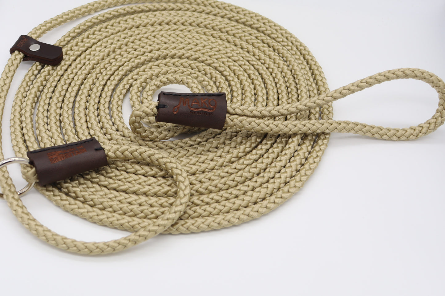 Long-line Slip Lead Hand Sewn - 8 mm Lightweight Easy to Clean Rope