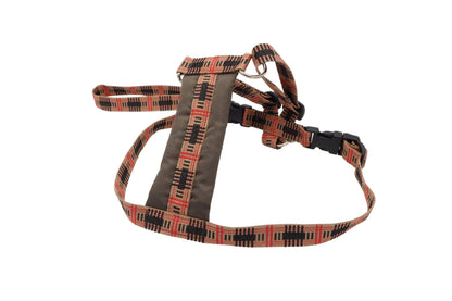 Small light brown dog harness