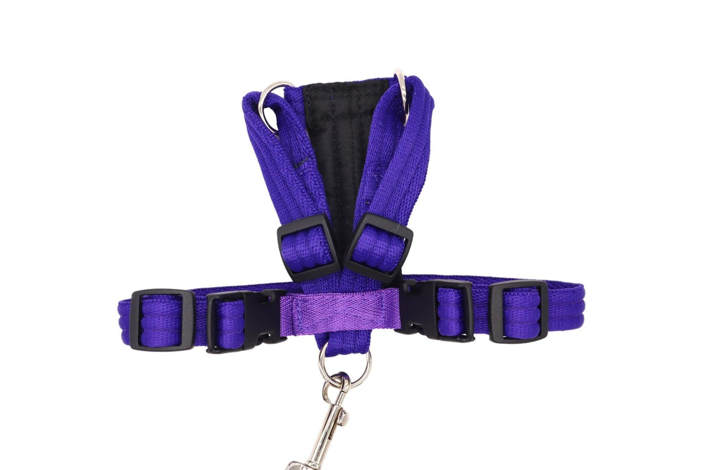 Handmade Softex Car Safety Harness - Fabric Dog Harness with Matching Handle Lead