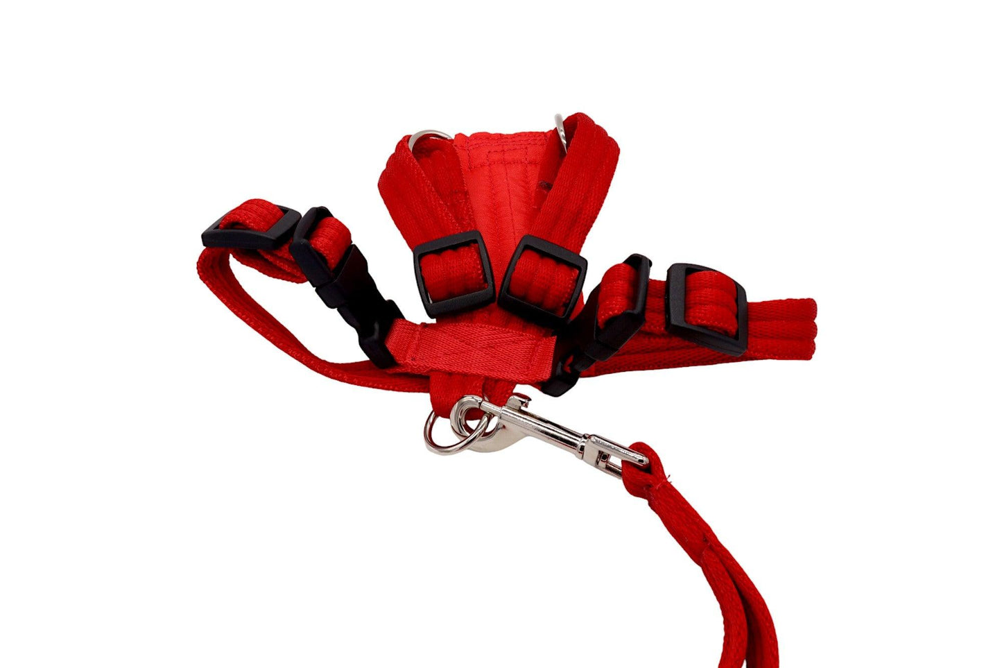 Handmade Softex Car Safety Harness - Fabric Dog Harness with Matching Handle Lead